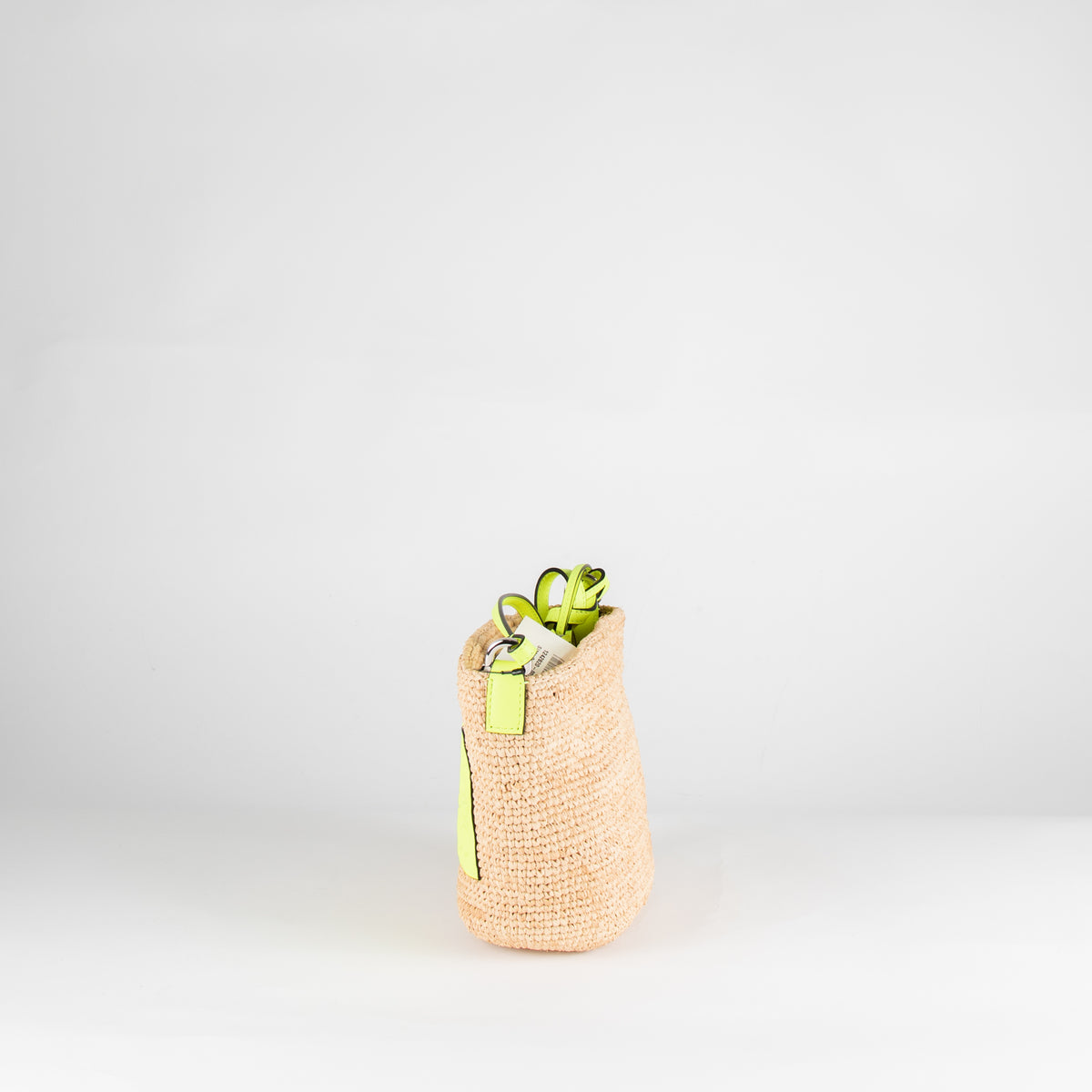 Loewe + Paula's Ibiza Bolso Woven Flouro Strap Crossbody Bag