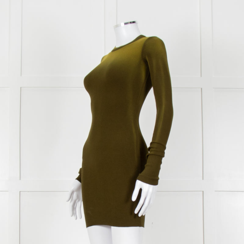 Cotton Citizen Green Gradient Mini Dress