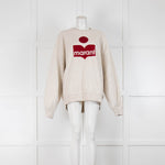 Isabel Marant Etoile Grey Logo Sweatshirt