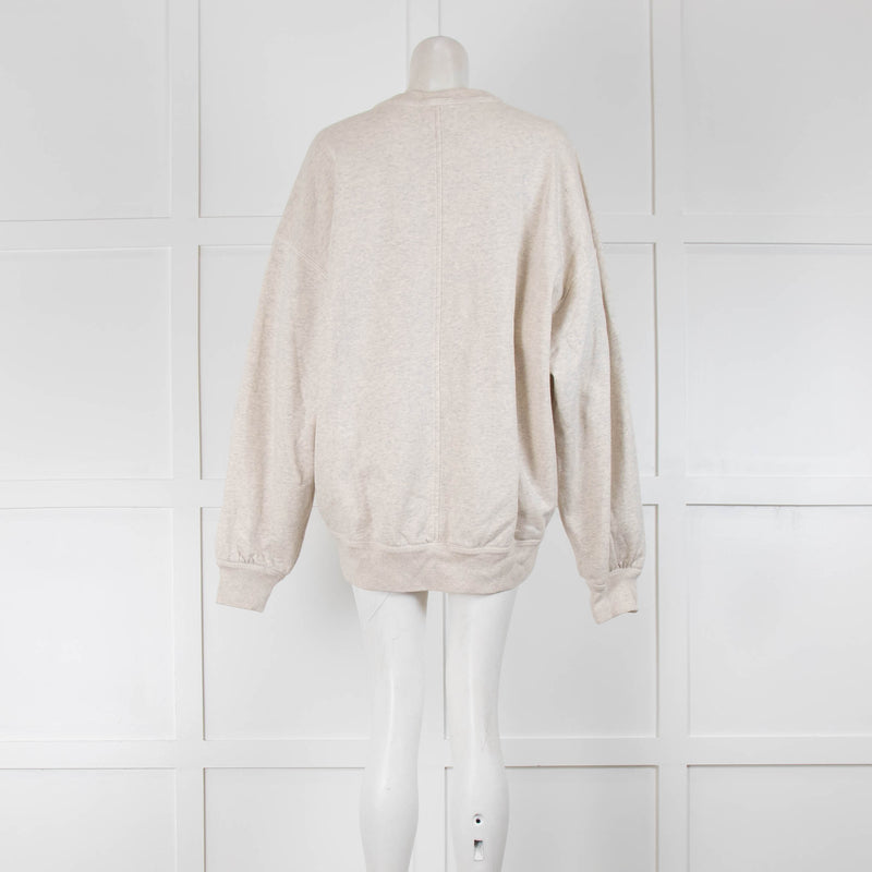 Isabel Marant Etoile Grey Logo Sweatshirt