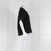 Beatrice B Black Cotton Beaded Shirt