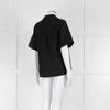 Beatrice B Black Cotton Beaded Shirt