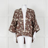 FWP By Rae Brown Open Top With Cream Horse Pattern