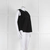 Strenesse Black Cotton Sleeveless Top