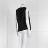 Strenesse Black Cotton Sleeveless Top
