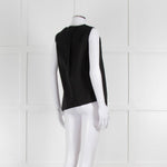 Strenesse Black Cotton Sleeveless Top