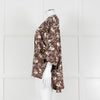 FWP By Rae Brown Open Top With Cream Horse Pattern