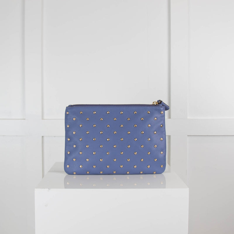 Anya Hindmarch Bluebell Studded Pouch