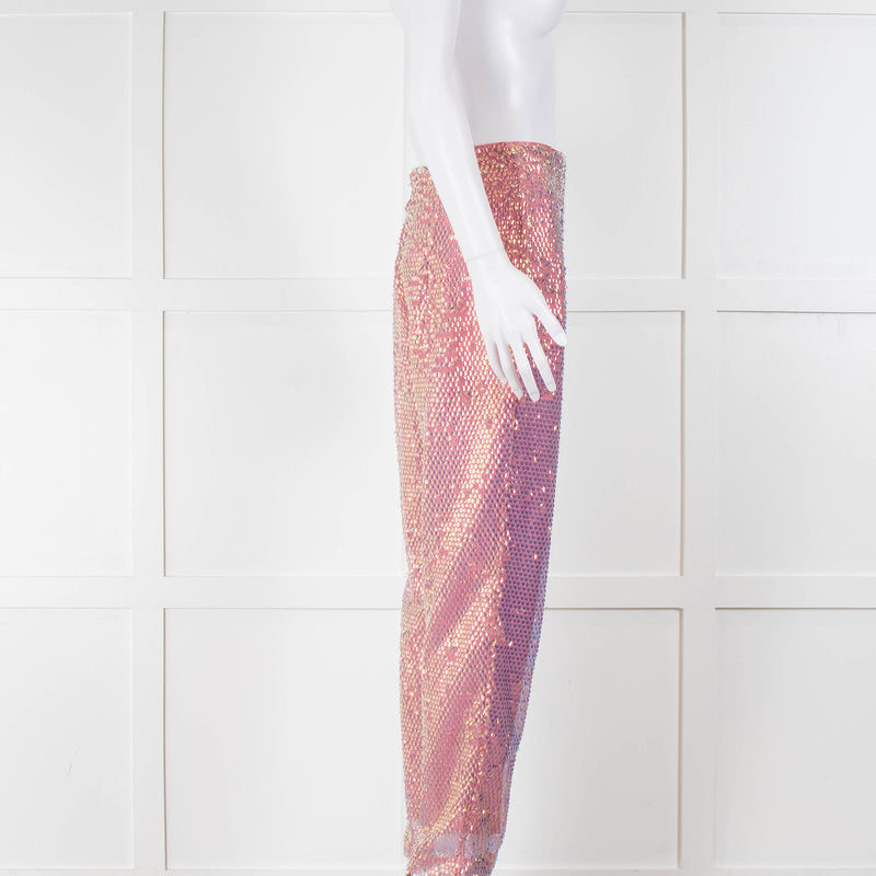 Celia B  Pink Sequin Trousers
