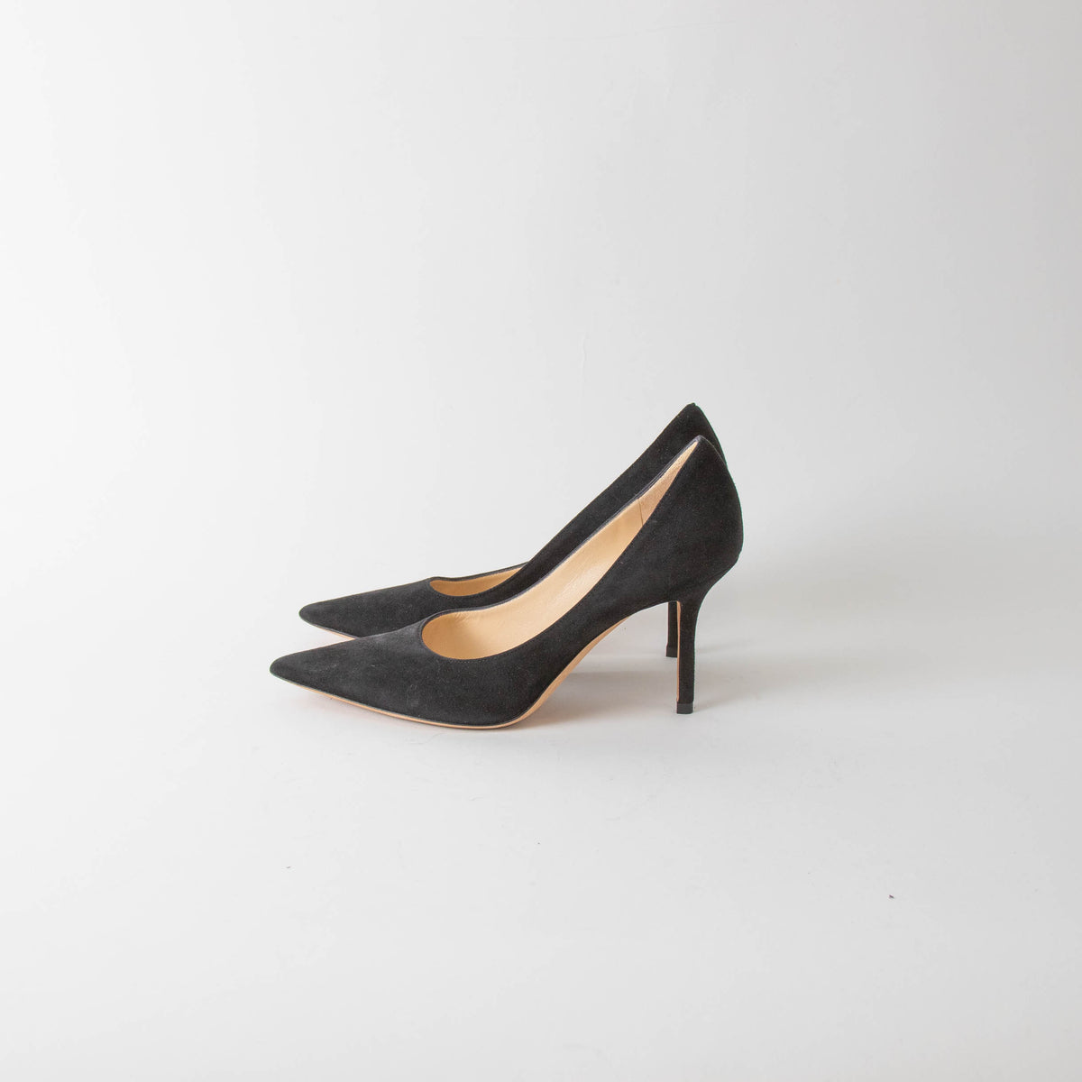 Jimmy Choo Black Suede Love 85mm Shoe