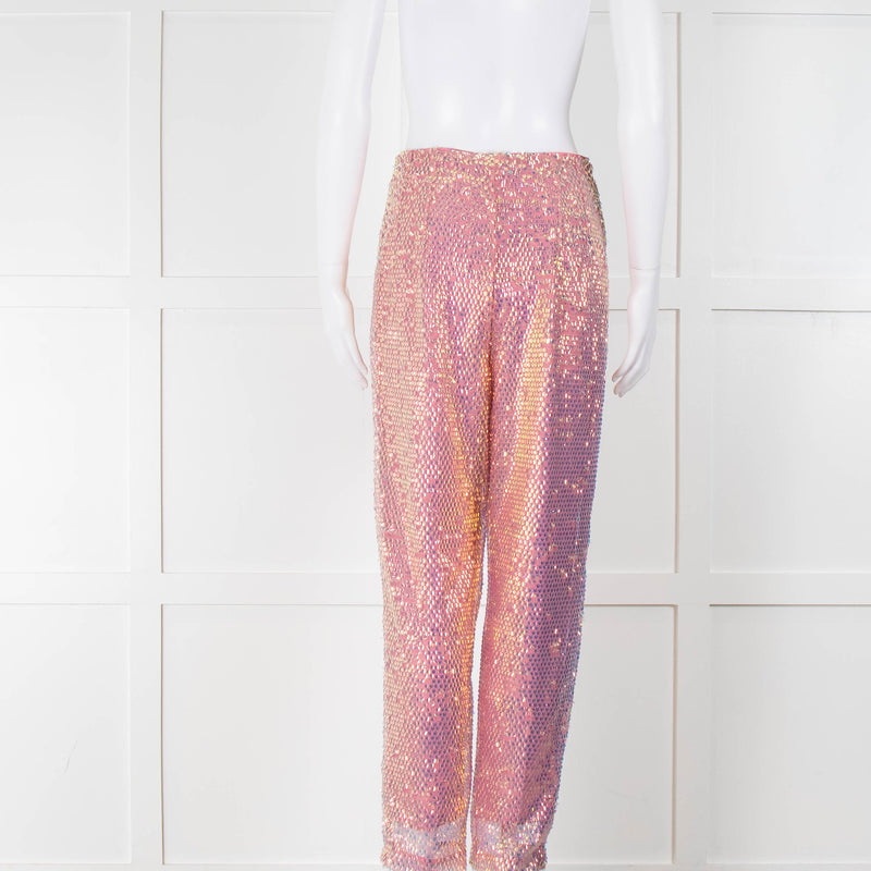 Celia B  Pink Sequin Trousers