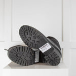 Moncler Black Ginette padded boots