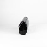 Launer London Black Patent Tosca Clutch Bag