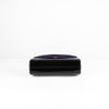 Launer London Black Patent Tosca Clutch Bag