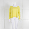 Bruno Manetti Yellow Lightweight Cotton Top