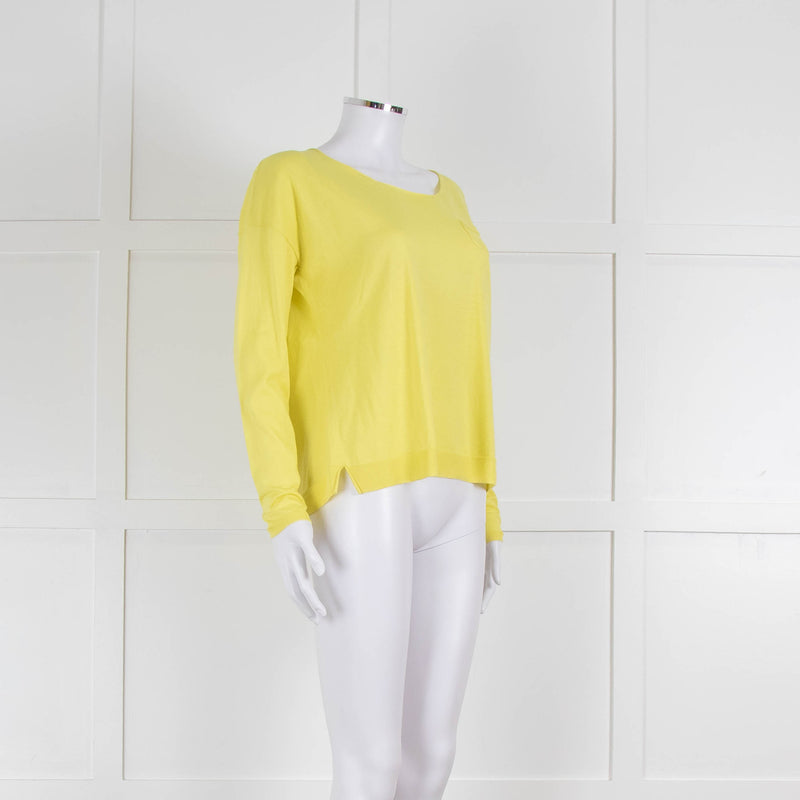 Bruno Manetti Yellow Lightweight Cotton Top