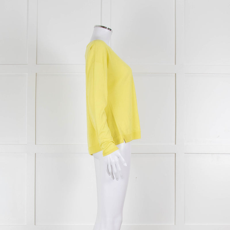 Bruno Manetti Yellow Lightweight Cotton Top
