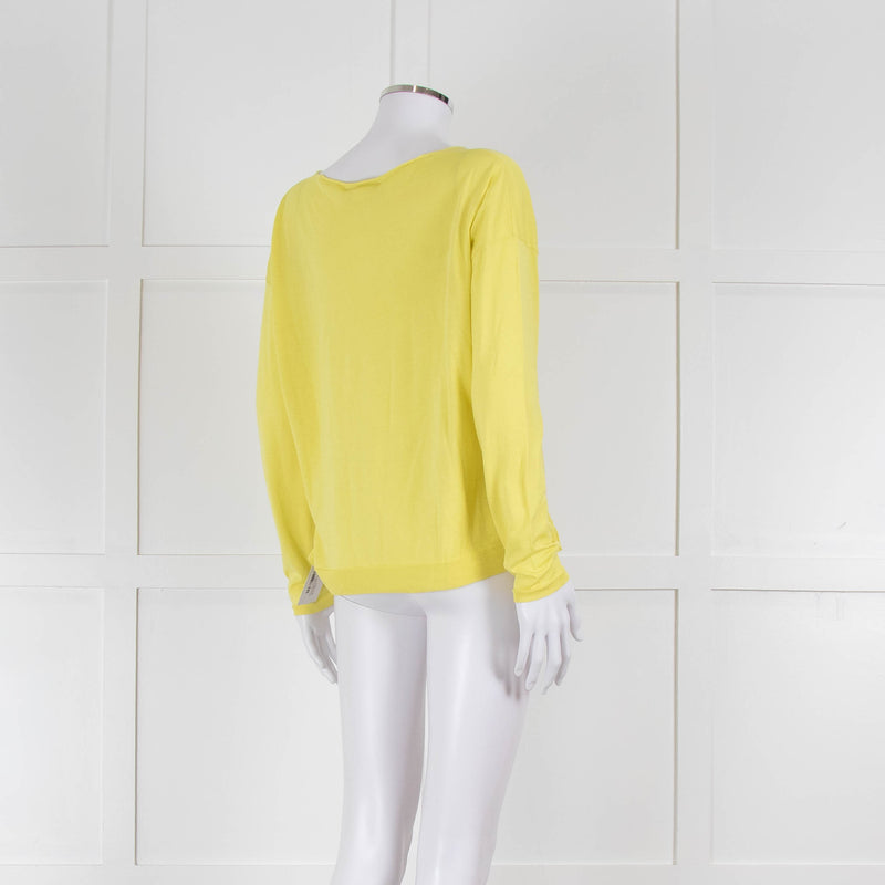 Bruno Manetti Yellow Lightweight Cotton Top