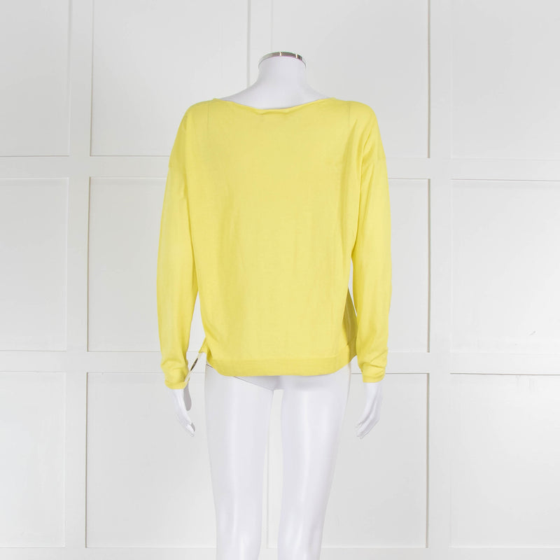 Bruno Manetti Yellow Lightweight Cotton Top