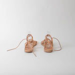 Ancient Greek Natural Tie Up Sandals