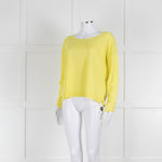 Bruno Manetti Yellow Lightweight Cotton Top