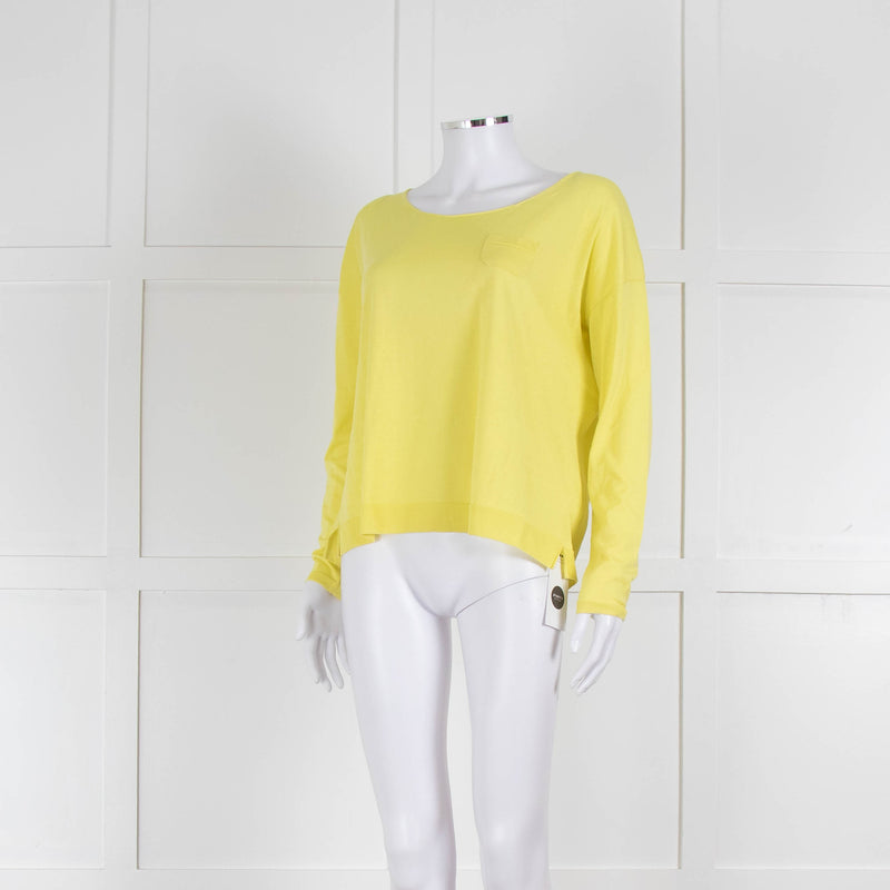 Bruno Manetti Yellow Lightweight Cotton Top