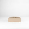 Launer London Buttermilk Leather Tosca Clutch Bag