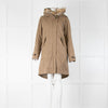 Woolrich Brown Parka with Fur Detachable Hood