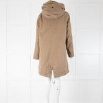 Woolrich Brown Parka with Fur Detachable Hood