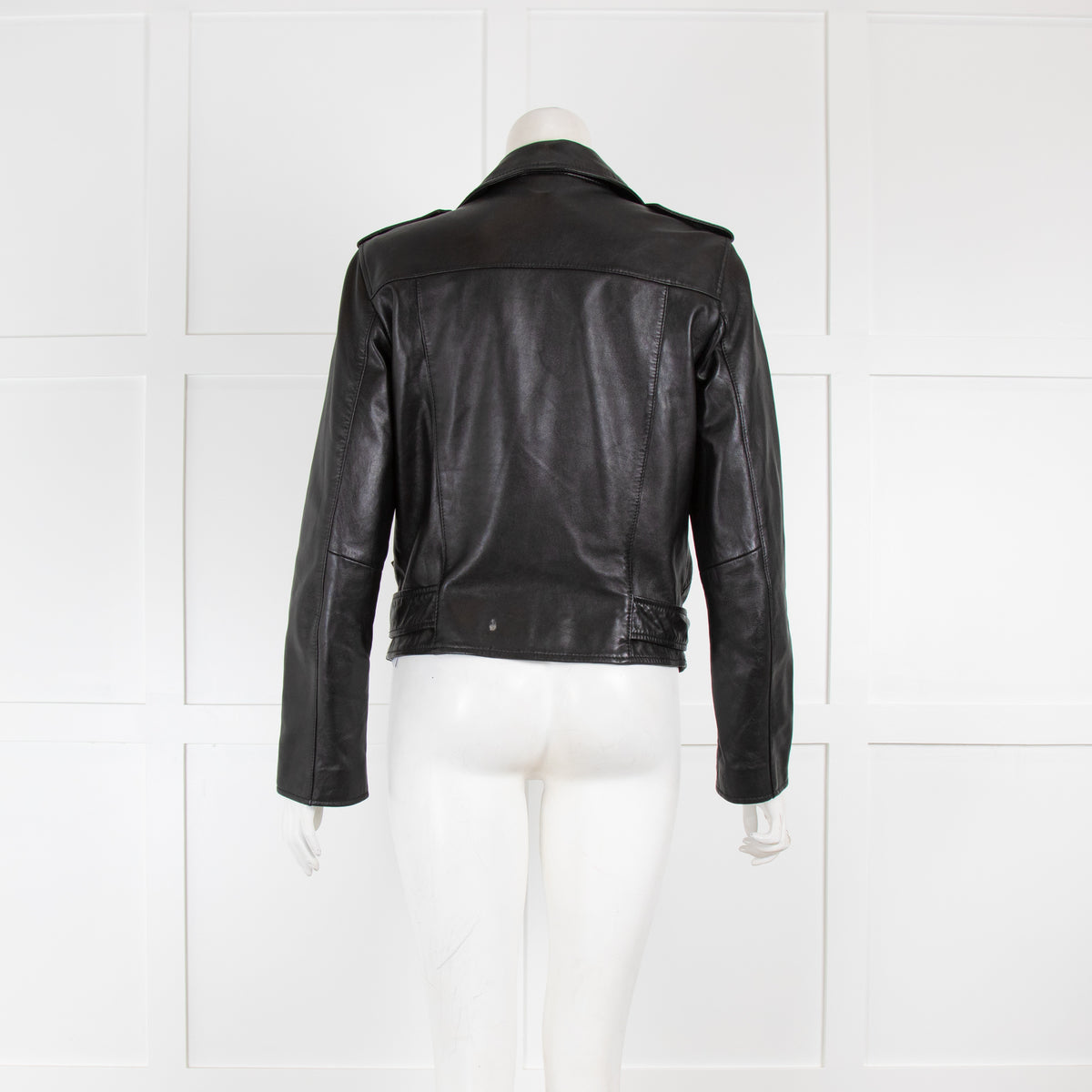 All Saints Black Leather Jacket