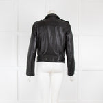 All Saints Black Leather Jacket
