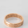 Cartier Rose Gold Single Stone Love Wedding Ring