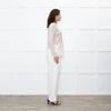 Fabiana Filippi Beige Cashmere Fringed Sweater
