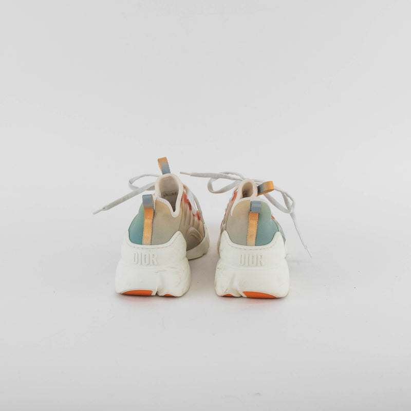 Dior Ombre Yellow And Green Connect Trainers