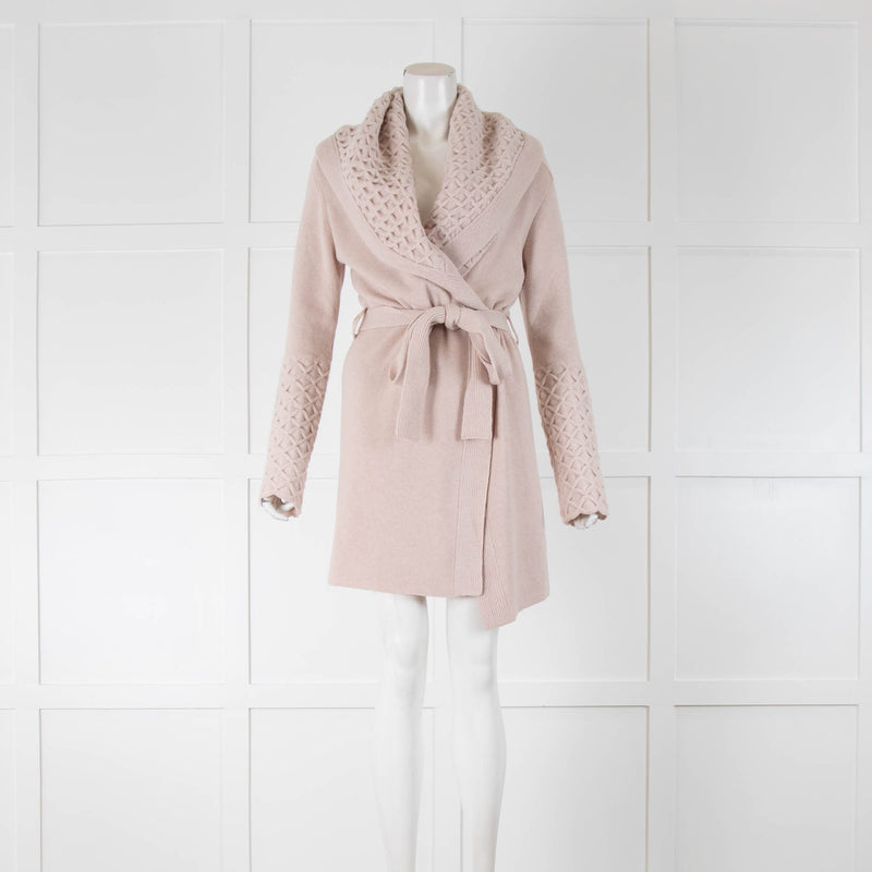 Temperley Honeycomb in Buttermilk Knit Jacket