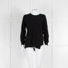 Strenesse Black Wool/Cashmere Mix Jumper