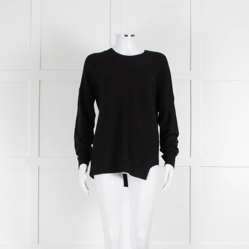 Strenesse Black Wool/Cashmere Mix Jumper