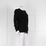 Strenesse Black Wool/Cashmere Mix Jumper