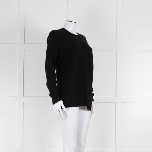 Strenesse Black Wool/Cashmere Mix Jumper