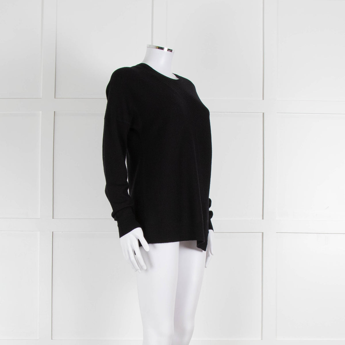 Strenesse Black Wool/Cashmere Mix Jumper