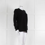 Strenesse Black Wool/Cashmere Mix Jumper