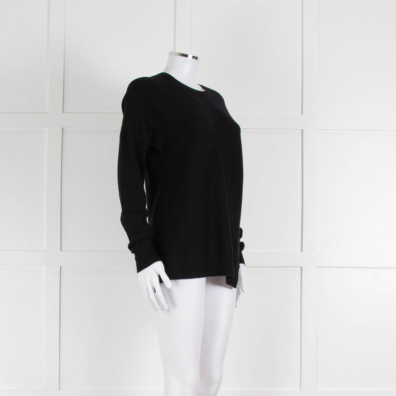 Strenesse Black Wool/Cashmere Mix Jumper
