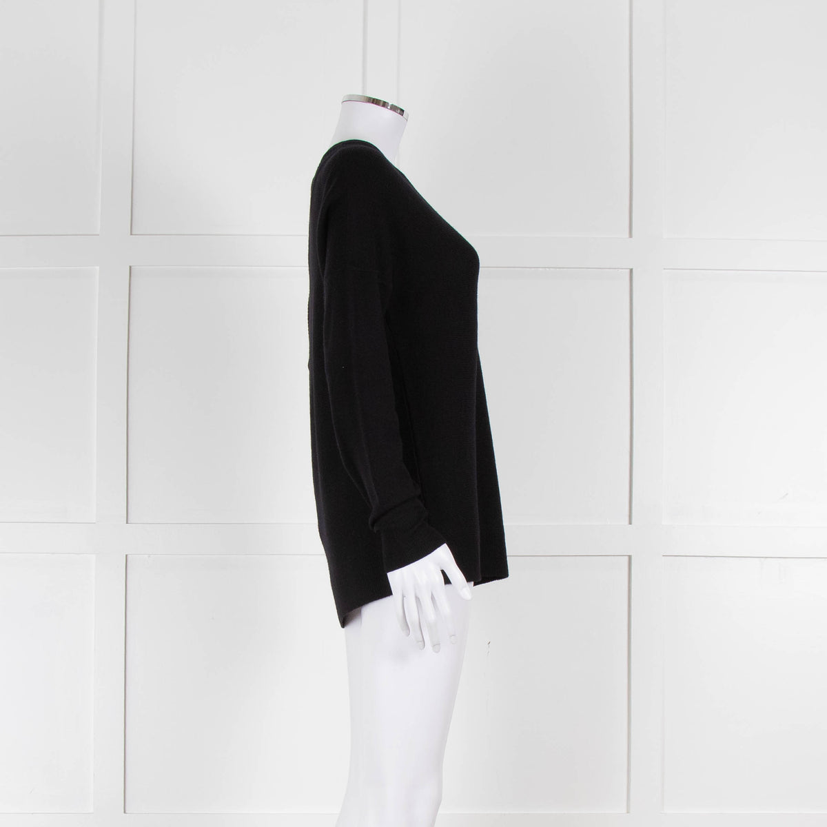 Strenesse Black Wool/Cashmere Mix Jumper