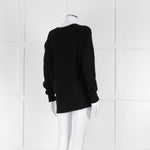 Strenesse Black Wool/Cashmere Mix Jumper