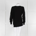 Strenesse Black Wool/Cashmere Mix Jumper