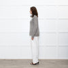 Wyse Beige Cashmere Blend Rollneck