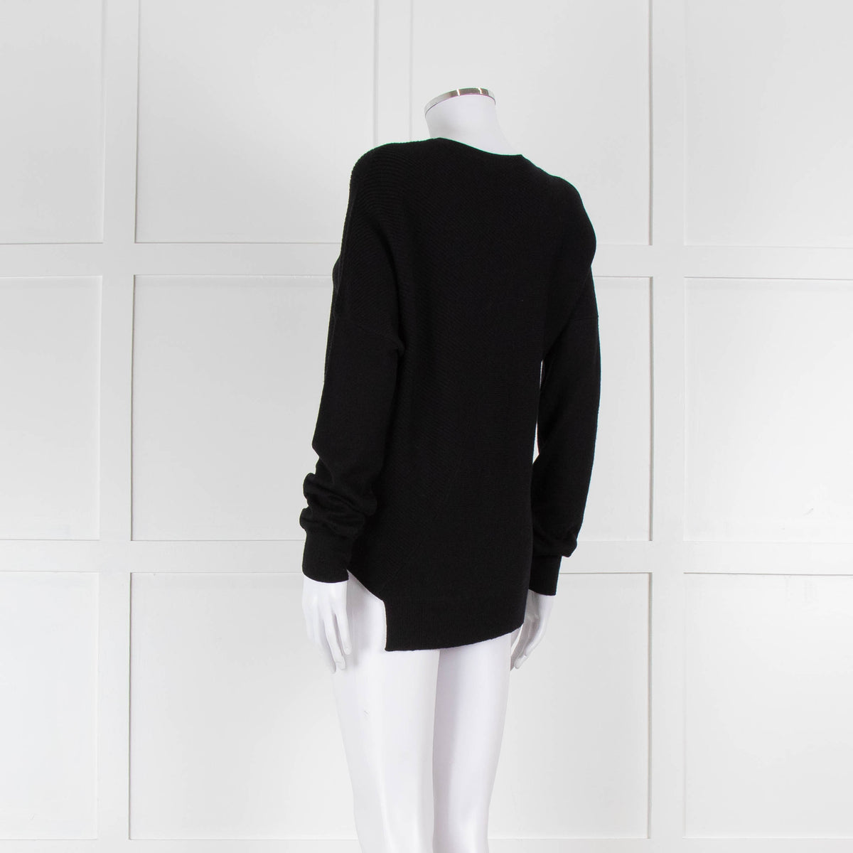 Strenesse Black Wool/Cashmere Mix Jumper