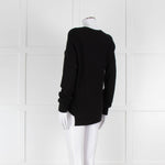 Strenesse Black Wool/Cashmere Mix Jumper