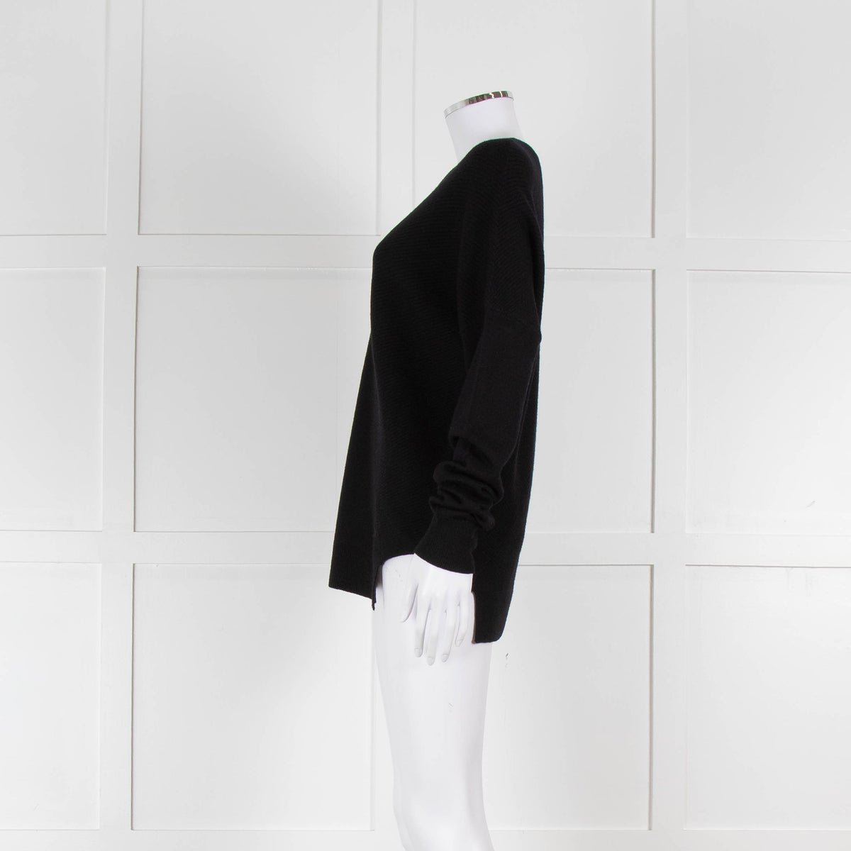 Strenesse Black Wool/Cashmere Mix Jumper