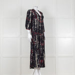 Ba&sh Isolde Blue Tie Dye Maxi Dress